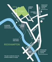 Edenbrook Estate - Parkhurst Location map