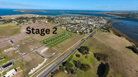 Edgewater Estate - San Remo Aerial