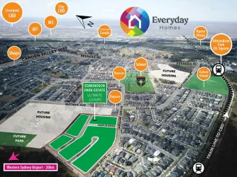 Edmondson Park Estate - Edmondson Park Aerial