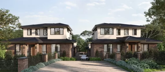 Efron Gardens Townhomes - Nunawading Render