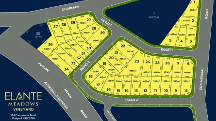 Elante Meadows Estate - Vineyard Masterplan