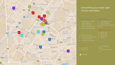 Elias Estate - Para Hills West Location Map