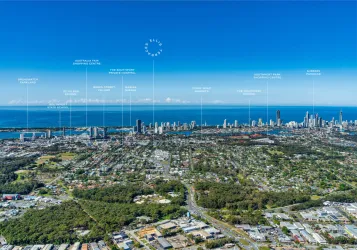 Ellis Terraces - Southport Aerial