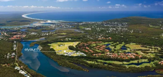 Elysium Noosa Estate - Noosa Heads Aerial