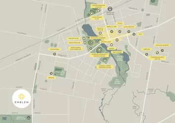 Emblem Benalla Estate - Benalla Location Map