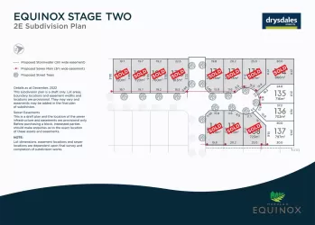 Equinox Estate - Marulan Release Map