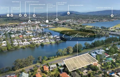 Esplanade Estate - Coomera Aerial