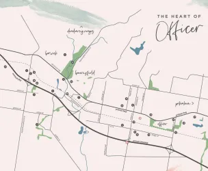 Essense Estate - Officer Location map