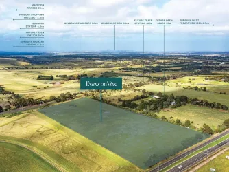 Evans on Vine Estate - Sunbury Aerial
