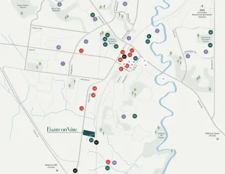 Evans on Vine Estate - Sunbury Location map