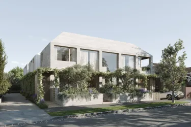 Ever Elwood Townhomes - Elwood  Render