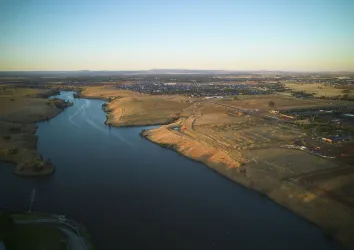 Exford Waters Estate - Weir Views Aerial