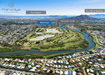 Fairways at Townsville Golf Club Estate - Rosslea Aerial