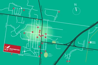 Featherton Rise Wallan Location map