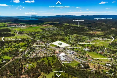 Fernvale Greens Estate - Fernvale Aerial