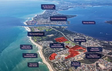 Florida Beach Estate - Dawesville Aerial