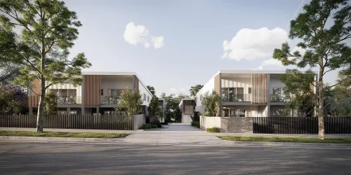 Focal Point Estate - Cardiff Render