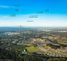 ForestBrook Estate - Collingwood Park Aerial