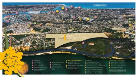 Frasers Landing Estate - Coodanup Aerial