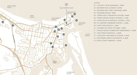 Freedom Beach Homes Coolangatta - Location