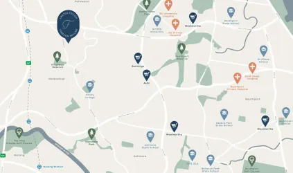 Freedom Skyline Estate - Molendinar Location map