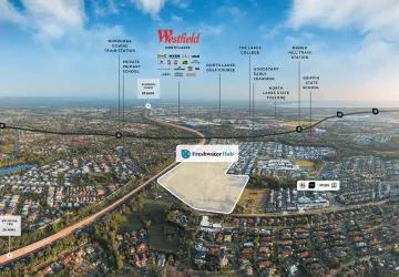 Freshwater Hub Estate - Griffin Aerial 2