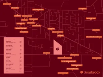 Gembrook Estate - Tanund Location Map