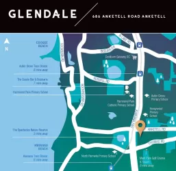 Glendale Private Estate - Anketell Location Map