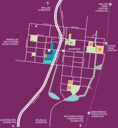 Glenmore location map