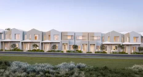 Glenvill Townhomes at Stretton Estate - Torquay Render