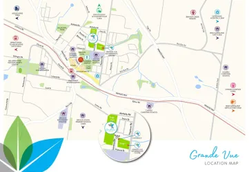 Grande Vue Estate Location map