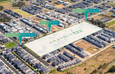 Grasslands Estate - Riverston Aerial