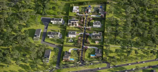 Greenvale Grove Estate - Greenvale Aerial