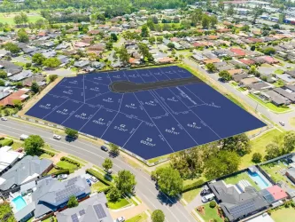 Grevillea Grove Estate - Narellan V Aerial