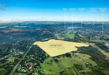 Habitat Estate - Mount Kynoch Aerial