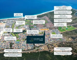 Hamelin Park Estate - Secret Harbour Aerial
