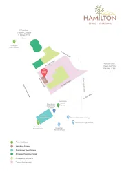 Hamilton Estate - Grantham Farm Location Map