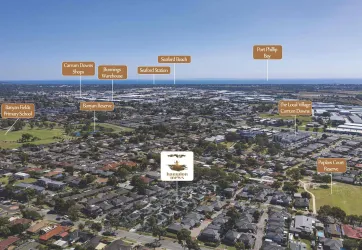 Hampton Mews Estate - Carrum Downs Aerial