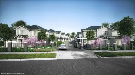 Hampton Mews Estate - Carrum Downs Render