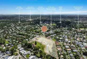 Hannah-s Rise Estate - Mitchelton Aerial