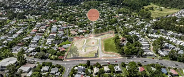 Hannah-s Rise Estate - Mitchelton Aerial