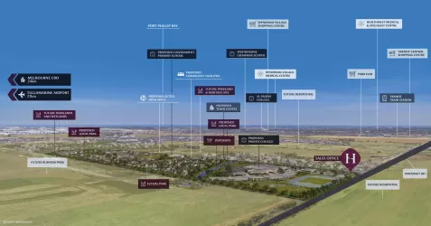 Harlow Estate - Tarneit Aerial