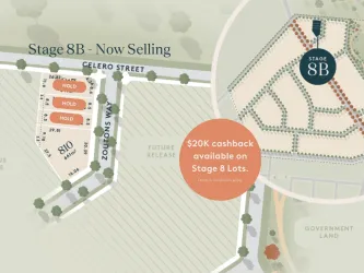 Harlowe Bendigo Estate - Huntly Release Map