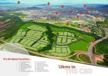Harris Crossing Estate - Bohle Plains Location Aerial