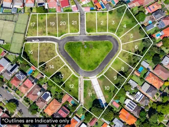 Hawthorne Parade Estate - Haberfield Aerial