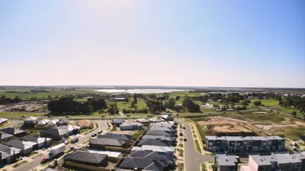 Haymont Armstrong Creek Estate - Charlemont Aerial