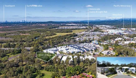 Helena Estate - Helensvale Aerial