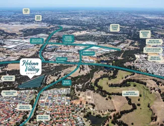 Helena Valley Estate - Helena Valley Aerial