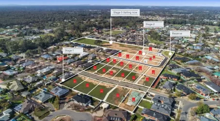 Hidden Meadows Estate Strathfieldsaye Aerial