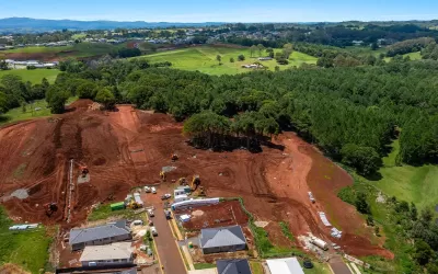 Hidden Valley Estate - Chilcotts Grass Aerial